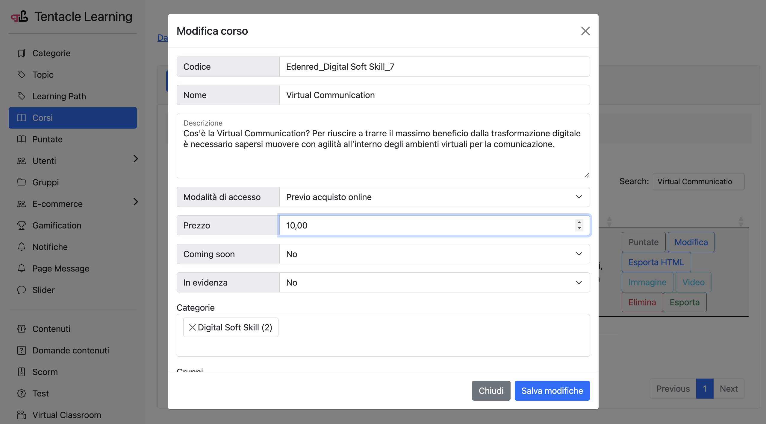 Backend-modale-modifica-corso